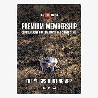 onX Hunt Premium App: Digital Map Membership for Phone, Tablet, and Computer - Color Coded Land Ownership - Google Imagery - 24k Topo - Hunting Specific Data - Updates for onX Hunt Chip
