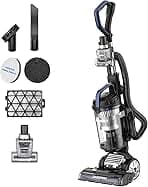 Eureka Upright Vacuum Cleaner for Carpet and Hard Floor,Powerful Vacuum with Dual Cyclone Suction,Swivel Steering,Anti-Tangle,Large Dust Cup,NEU612BL, Blue