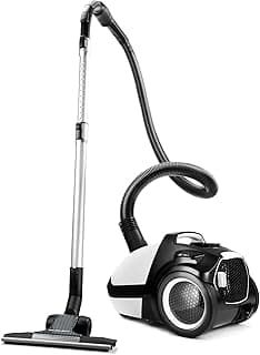 Soniclean WhisperJet C2 Canister Vacuum Cleaner - Ultra-Quiet Operation - U15 ULPA Filtration - Designed in Germany