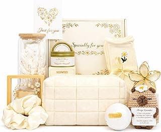 Christmas Gift for Teen Girls, Capybara Birthday Gift for Teenage, Tween, Daughter, Sister, Best Friend w Glass Cup MHSMHL Gift Baskets for Women, Teen Girl Gifts Trendy Stuff B0GLFNF9XR