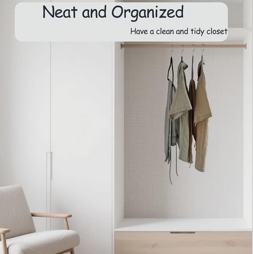 Urby Extra Wide Hangers for Plus Size Clothes, Ganchos para Colgar Ropa,21 Inch Super Plus Size Hangers Ideal for XL, XXL Shirts, Coats, Dresses, Etc. Velvet. Black. 24pk.