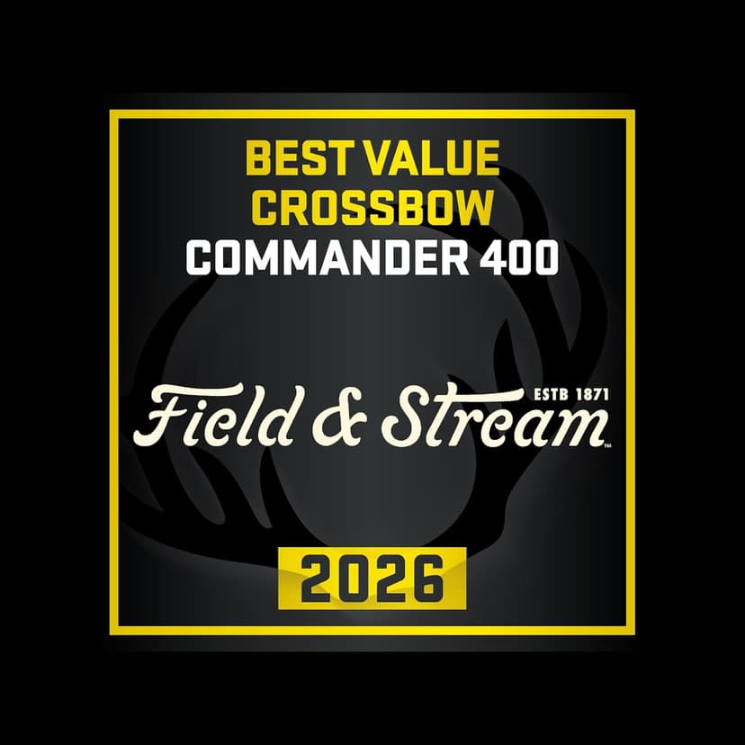 Wicked Ridge by TenPoint Commander 400, Peak XT - 400 FPS - Includes Pro-View 400 Lighted Scope, ACUdraw Crank Cocking Device & Three Match 400 Carbon Arrows