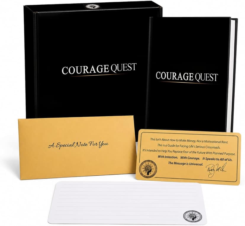 Book + Author's Note + Envelope. Gift for Late Teens & Young Adults: Graduation, Birthdays, College, Internships & First Jobs COURAGEQUEST Gift for Late Teens & Young Adults, Confidence and Purpose B0GYRL14C9