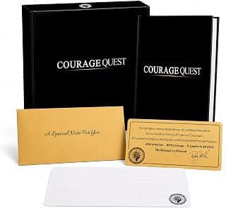 Book + Author's Note + Envelope. Gift for Late Teens & Young Adults: Graduation, Birthdays, College, Internships & First Jobs COURAGEQUEST Gift for Late Teens & Young Adults, Confidence and Purpose B0GYRL14C9