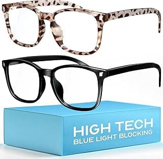 livho High Tech Blue Light Glasses - Advanced Blue Light Blocking Computer Glasses - Screen Fatigue & UV Protection