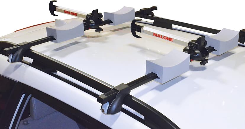 Malone Stax Pro2 Universal Car Rack Folding Kayak Carrier (2 Boat Carrier)