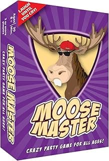 Moose Master - Laugh Until You Cry Fun - Your Cheeks Will Hurt from Smiling and Laughing so Hard - for Fun People Looking for A Hilarious Night in a Box
