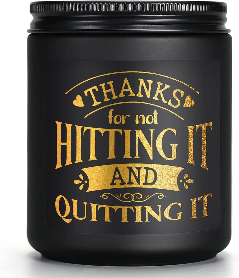 Scented Candles for Men - Funny Gifts for Boyfriend - Naughty Birthday Gift for Him - Anniversary Valentines Day Engagement Christmas Love You Presents for Husband Fiance Couples Guy BF