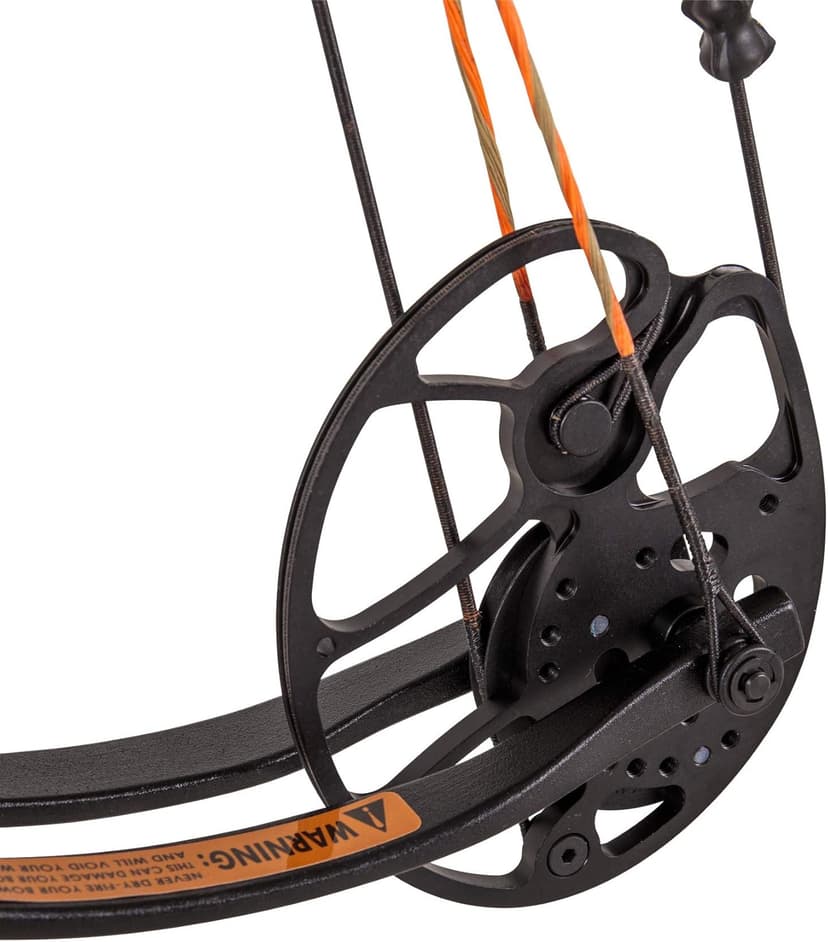 Bear Archery Royale Ready to Hunt Compound Bow Archery Set with Archery Accessories for Adults and Youths, 12”- 27” Draw Length, 5-50 Lbs Draw Weight, Up to 290 FPS