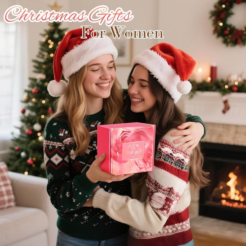 Birthday Gifts for Women, Mom, Sister, Friend: Unique Pink Self Care Spa Relaxation Baskets Set, Christmas, Holiday, Valentines Day Presents for Her, Girlfriend, Grandma, Wife, Bestie, Coworkers
