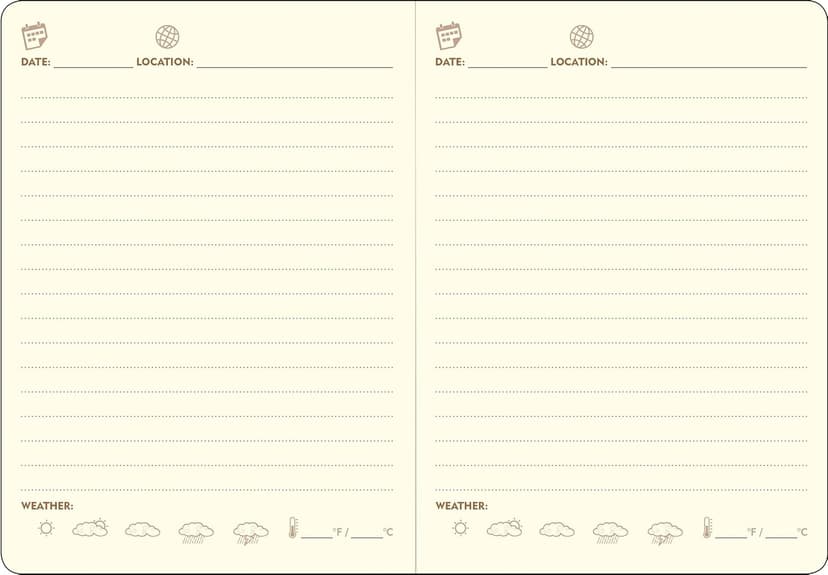 Page-A-Day Artisan Travel Journal (Diary, Vegan Leather Notebook) 1441331336
