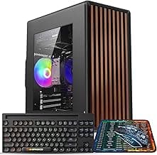 Desktop Computer Tower PC, Intel Core i7-4770-3.4GHz, 16GB DDR3 RAM, 512GB SSD Hard Drive, RGB Fan x 3, Wi-Fi 6.0, USB 3.0, HDMI, Windows 11 Home or Office