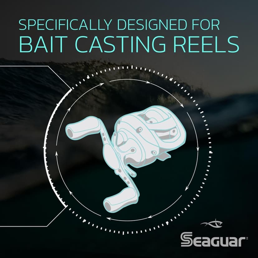 Seaguar Red Label Fishing Line for Power Baits & Heavy-Duty Applications, Freshwater, 100% Fluorocarbon, Clear, Multiple Sizes