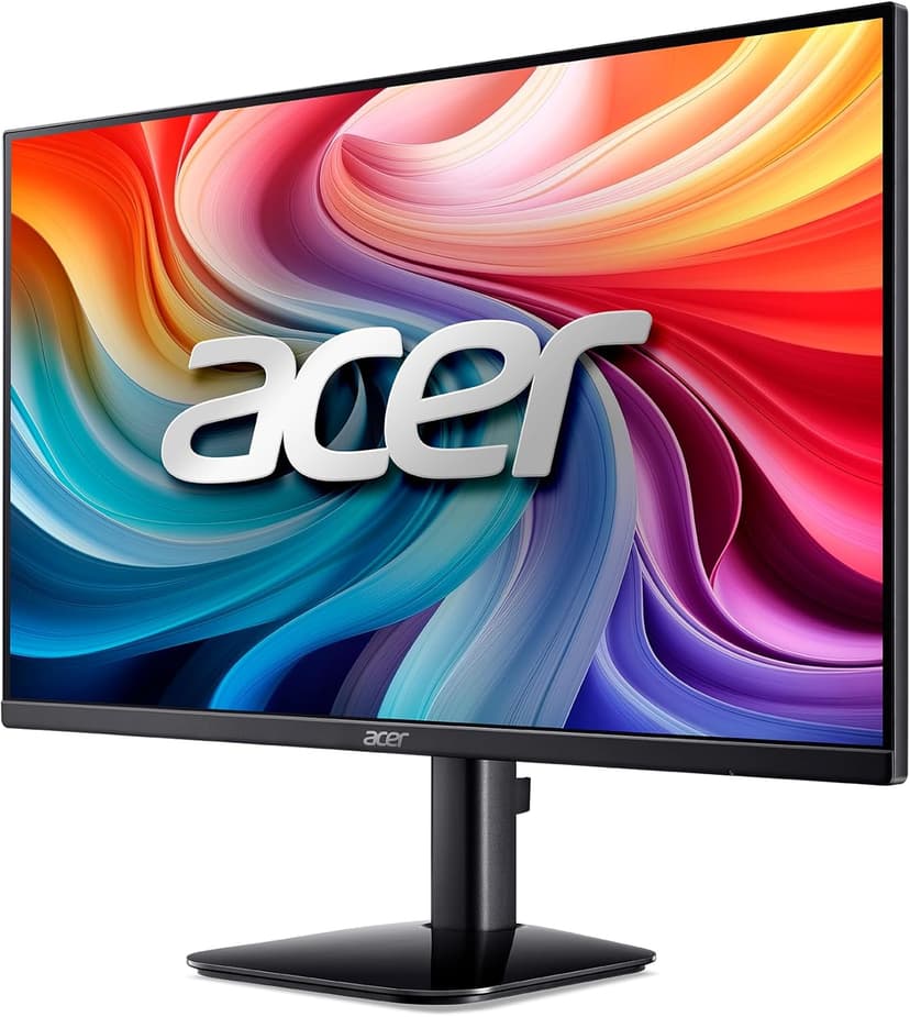 acer 27 Inch Monitor- KB272-27 Inch FHD IPS (1920 x 1080) Display, Up to 120Hz Refresh Rate, 99% sRGB, Tilt, Adaptive-Sync Support (FreeSync Compatible) 1ms (VRB), HDMI & VGA Ports