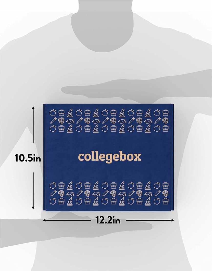 COLLEGEBOX Snack Box (45 Count) Halloween Variety Pack Care Package Gift Basket Adult Kid Guy Girl Women Men Birthday College Student Office School