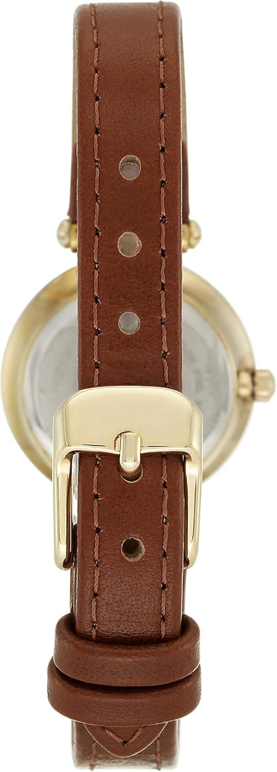Anne Klein Women's Leather Strap Watch