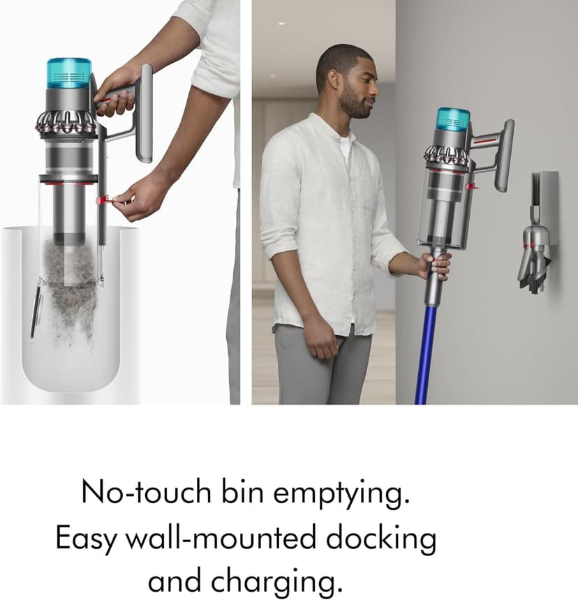 Dyson Gen5outsize Cordless Vacuum, 250AW, 3 Power Modes, Up to 140 Minutes,² XL bin, Illumination Reveals dust, HEPA Filtration, All Floor Types