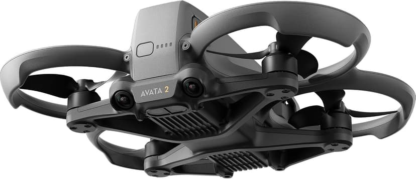 DJI Avata 2 FPV Drone with 3-Battery Fly More Combo, 4K Video, 128GB Memory, Landing Pad, 2 Year Warranty, Gray, Beginner to Advanced