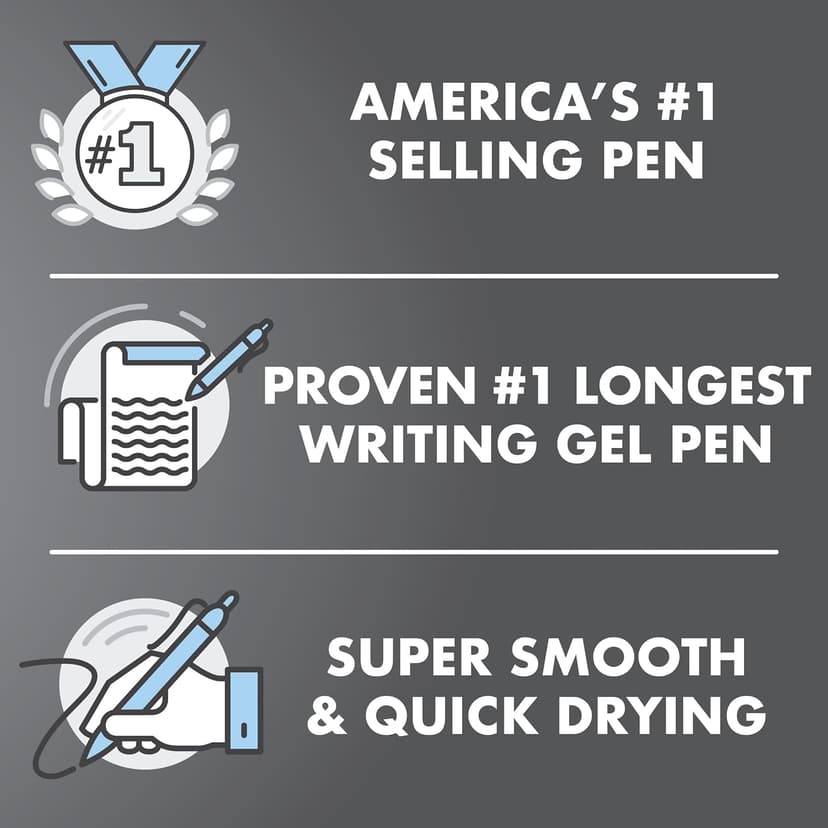 PILOT G2 Premium Refillable & Retractable Rolling Ball Gel Pens, Fine Point, Black Ink, 12 Count (Pack of 1) (31020)