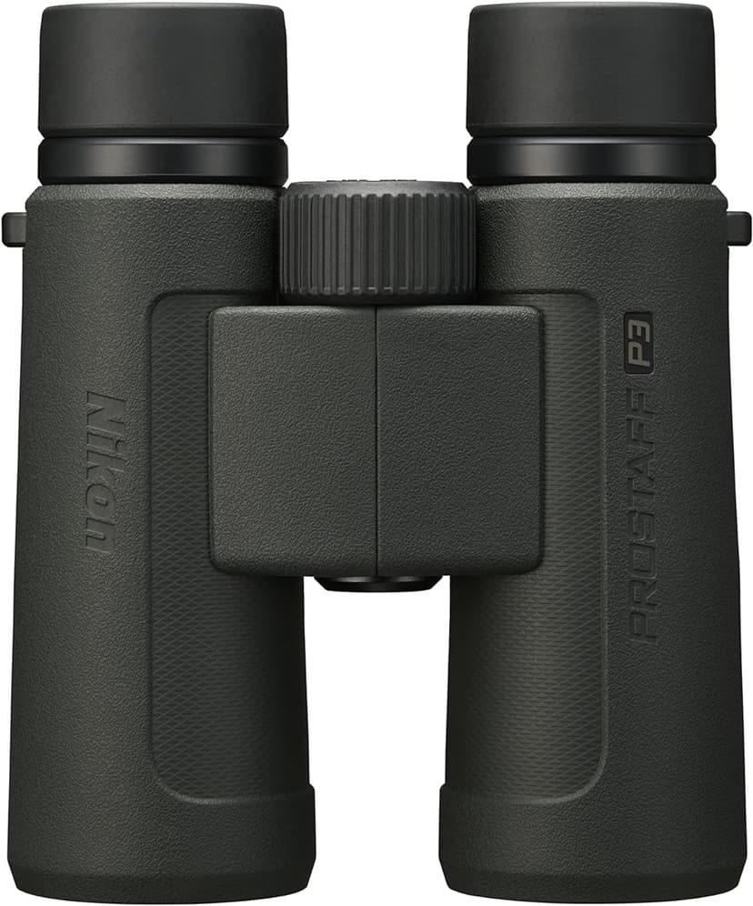Nikon PROSTAFF P3 8x42 Binocular | Waterproof, fogproof, rubber-armored Full-Size Binocular, wide field of view & long eye relief | Official Nikon USA Model
