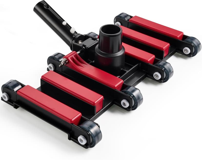 Sepetrel Commercial Grade Pool Vacuum Head with Wheels,14" Extra-Wide & Weighted Flexible Heavy-Duty Vac Cleaner for Effortless, Deep Cleaning