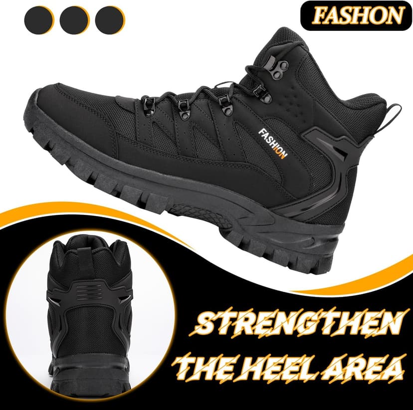 POGEPE Men's Hiking Boots Hiking Shoes,Waterproof Outdoor Trekking Backpacking Mountaineering Boots 8061