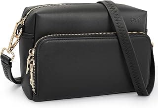 FYY Small Crossbody Bags for Women Vegan Leather Crossbody Purses for Women Travel with Adjustable Shoulder Strap