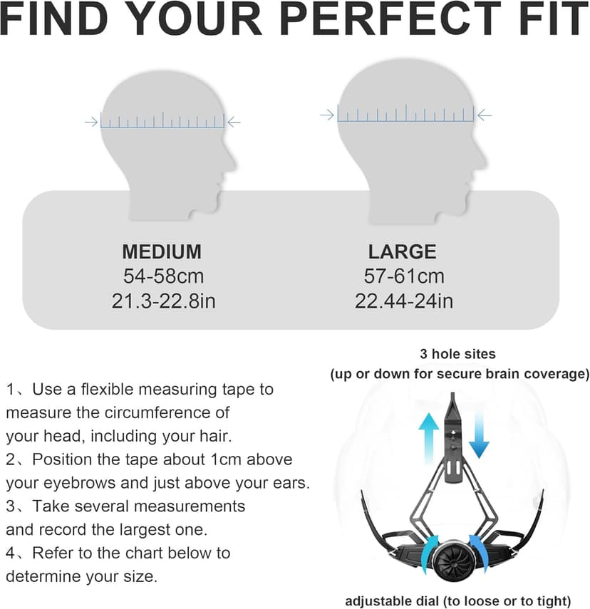 Mountain Bike Helmet Adult Men Women - Ultra Comfort, Super Lightweight Bicycle Helmets, MTB Cycling Gear Biking Accessories with Adjustable Fit & Removable Sun Visor