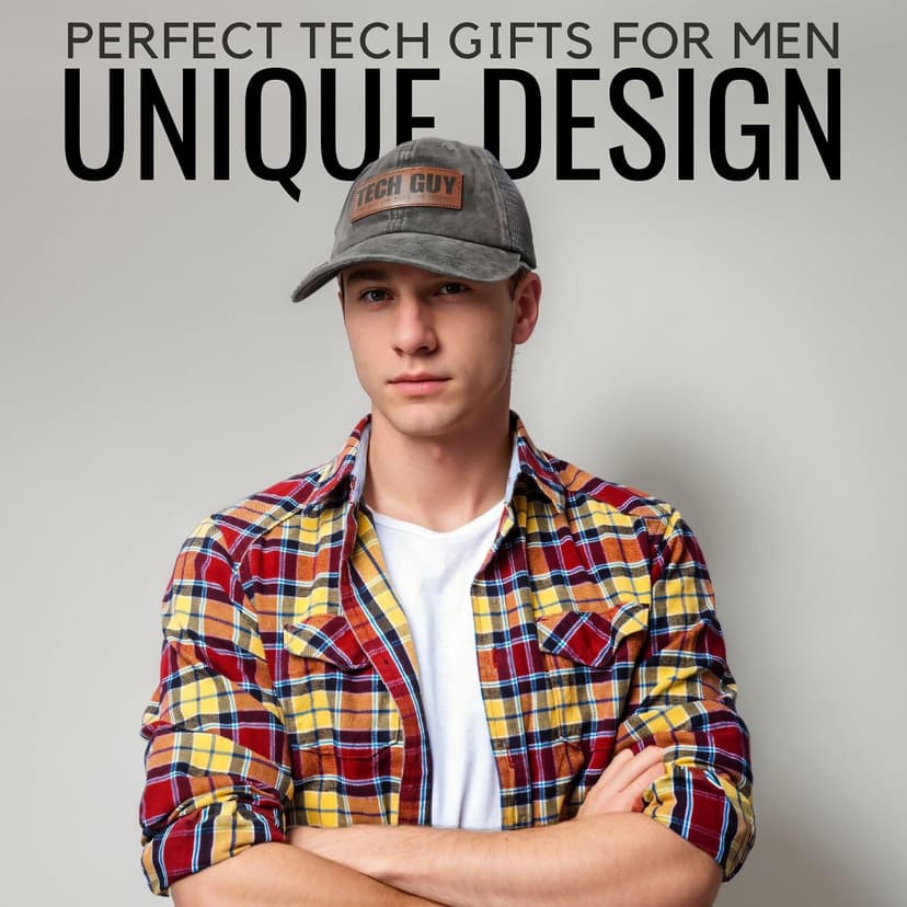 InnoBeta Tech Support Gifts Techie IT Guy Hat Cap, Funny Adjustable Embroidered Trucker Hat for Help Desk, Technician, Programmer, Tech Lover B0F3P8RBRS