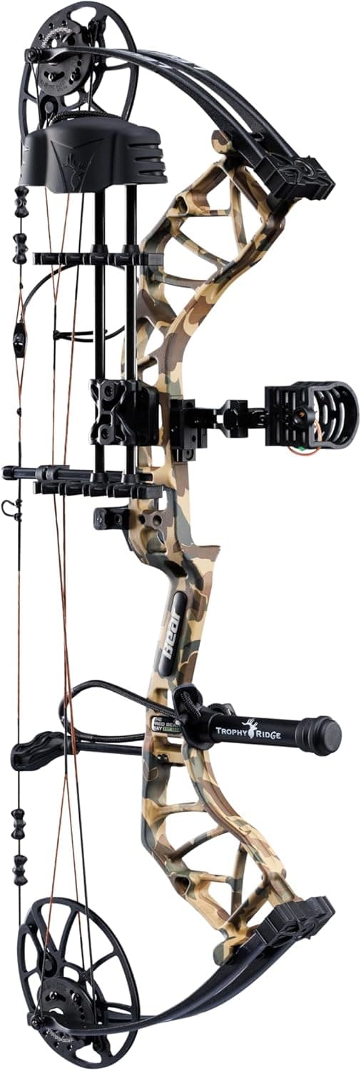 Bear Legit Maxx Ready to Hunt Compound Archery Bow, 70lb. Draw Weight
