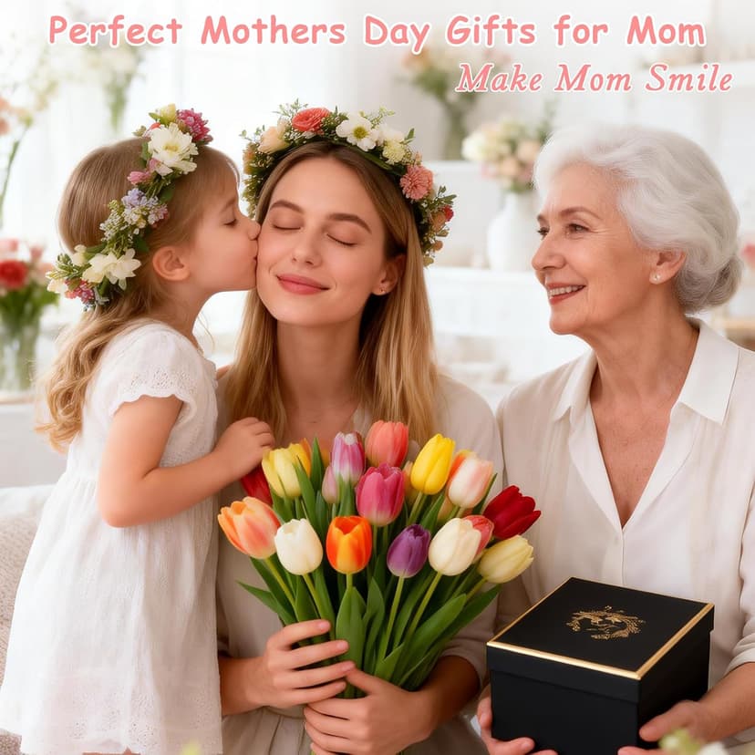 Unique Marble Gold Print Coffee Cup with Lid, Spoon, Greeting Card, Happy Moms Mothers Day Gifts Idea, Luxury Gift Boxed Set Birthday Gifts for Mom from Daughter Son, 14oz Funny Best Mom Mug, Pink B09Z7KFN1Y