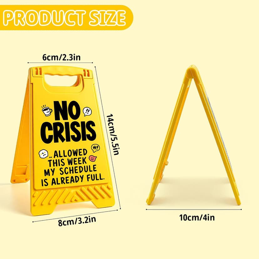 White Elephant Gifts for Adults, Employee Appreciation Gifts, Fun Cubicle Decor Gag Gifts for Men, Team Work Desk Signs Office Desk Decor - Funny Boss Coworker Bosses Day Gifts for Women B0FKYVFCDR