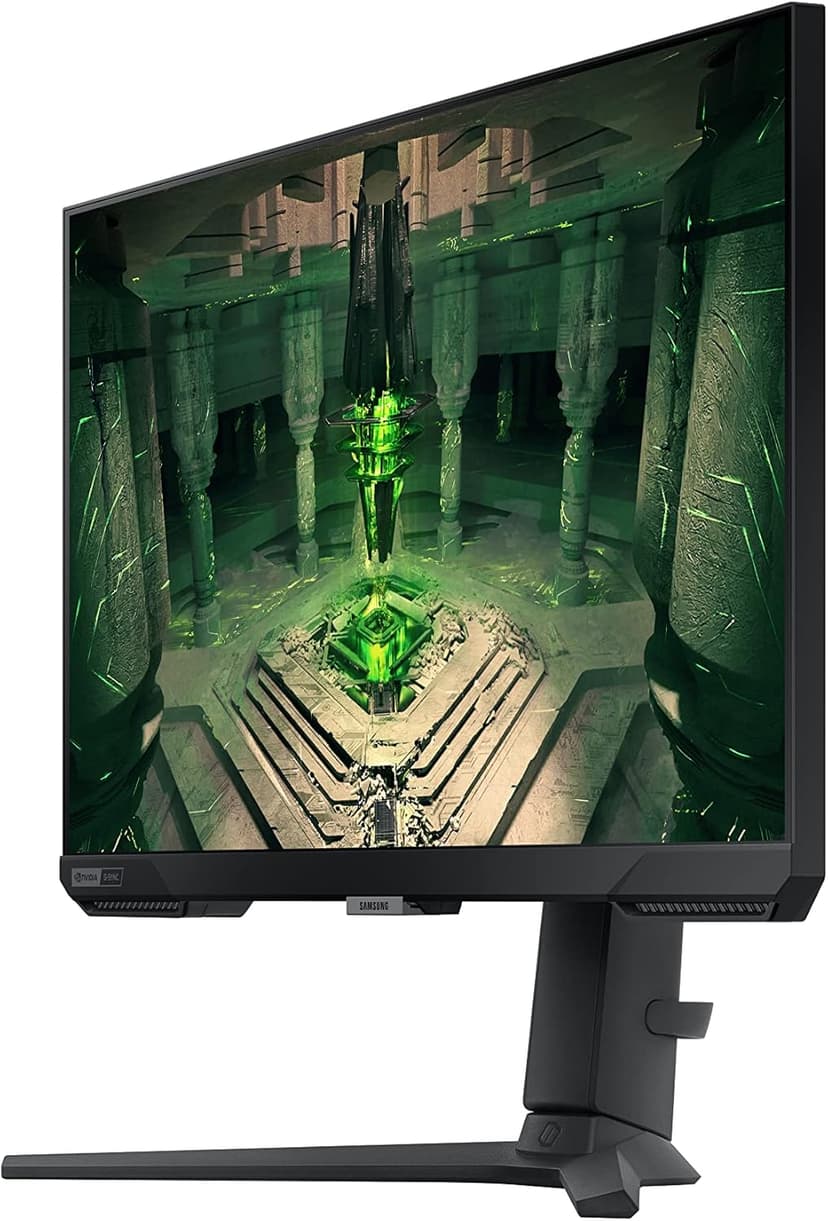 SAMSUNG 25" Odyssey G4 Series FHD Gaming Monitor, IPS, 240Hz, 1ms, G-Sync Compatible, AMD FreeSync Premium, HDR10, Ultrawide Game View, DisplayPort, HDMI, Fully Adjustable Stand, LS25BG402ENXGO