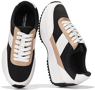 Project Cloud Womens Sneakers - Memory Foam Insole and Lightweight Spring Shoes - Non-Slip Lace Up Trendy Shoes - Fashion Sneakers for Women