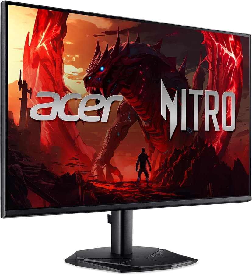 Acer Nitro 23.8” Gaming Monitor | Full HD 1920 x 1080 | IPS | ZeroFrame | AMD FreeSync | 144Hz Refresh Rate | 1ms (VRB) | sRGB 99% | 1 x Display Port 1.2 and 1 x HDMI 1.4 | KG241Y P6bip