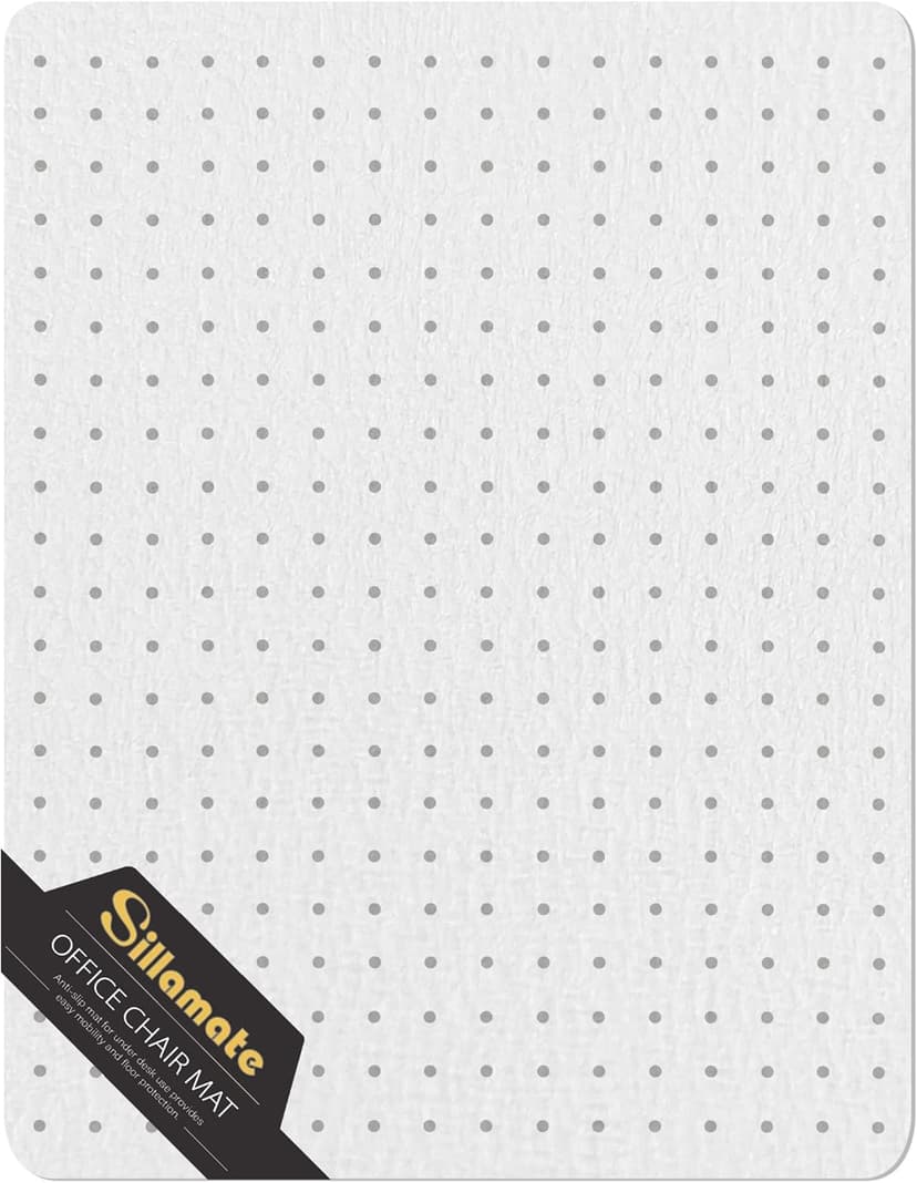 Plastic Office Chair Mat for Carpeted Floors, Heavy Duty Floor Mat,Eco-Friendly Series Studded Carpet Desk Chair Mats-36'' x 48'' (36 inches X 48 inches- NO Lip)