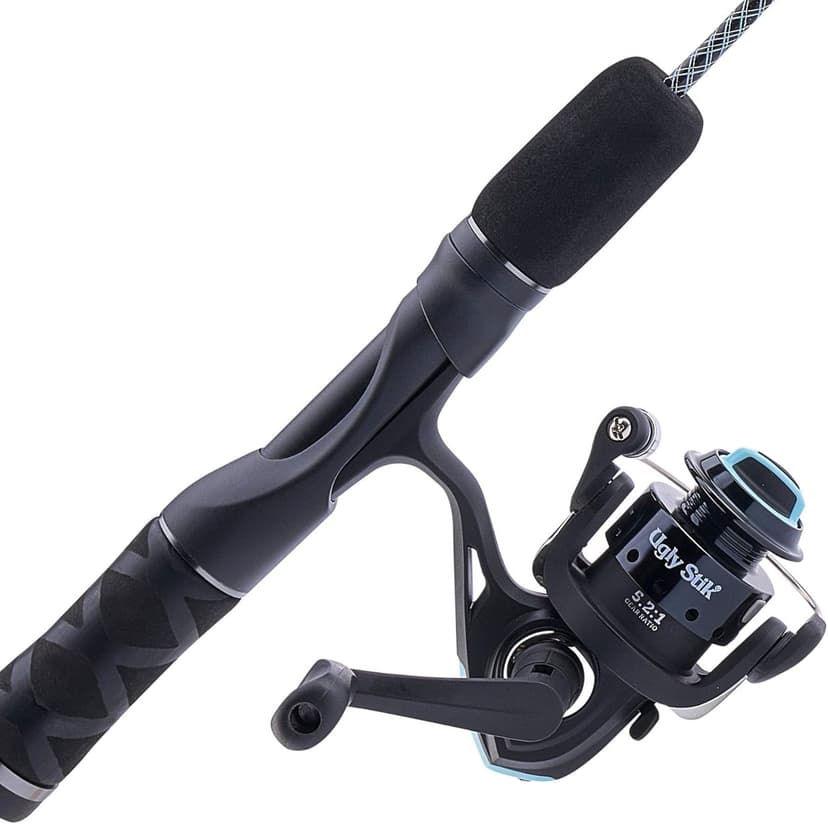 Ugly Stik GX2 Ice Spinning Reel and Fishing Rod Combo