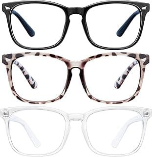 hunsquer Blue Light Glasses for Woman/Men Computer Blue Light Glasses