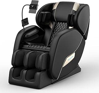 2026 Massage Chair Full Body, Zero Gravity SL-Track Shiatsu Massage Recliner Chair with Body Scan, 6 Fix Point Rollers,Airbags,Deep Yoga Stretch, Heating Function, Black