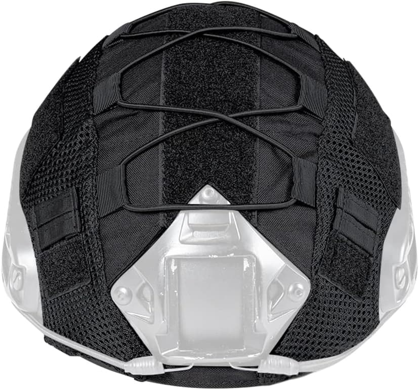 IDOGEAR Tactical Helmet Cover for Fast Helmet camo Helmet Cover for Airsoft Helmet in Size M/L, Military Paintball Hunting Shooting Gear - 500D Nylon - Without Helmet