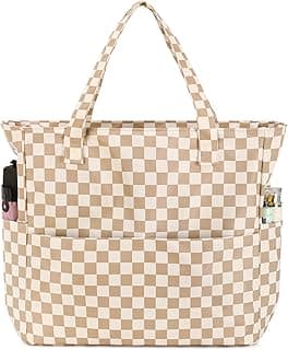 Bluboon Waterproof Beach Tote Pool Bags for Women Ladies Extra Large Carry On Bag With Wet Compartment for Weekender Travel