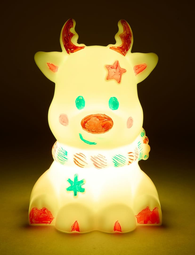 Crayola Light Ups Reindeer, Recolorable Light Up Toy for Kids, Reindeer Decor, Glow in the Dark, Holiday Gift for Kids, Ages 4+ B0DSQN9BBJ