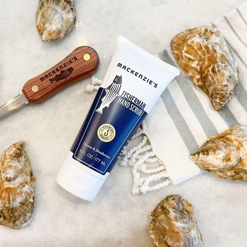 MacKenzie's Fisherman Hand Scrub - Holiday Gifts for Men - Holiday Gifts for Fisherman - Holiday Gifts for Cooks - Holiday Gifts for Gardeners - Stocking Stuffer for Men - Cleansing & Deodorizing