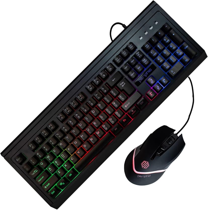 Dell Optiplex 9020 Desktop Computer PC, Intel Quad-Core i5, 500GB HDD Storage, 8GB DDR3 RAM, WiFi, 20 in Monitor, RGB Productivity Bundle, Windows 11 Pro (Renewed)