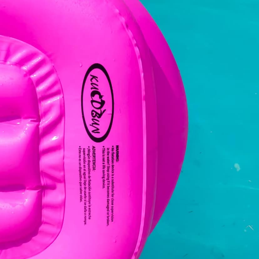 Dog Pool Float, Funny 6-in-1 Inflatable Dog Floats for Pool, Pet Floatie Raft for Small Dogs, Puppy and Doggies, Pink Flamingo