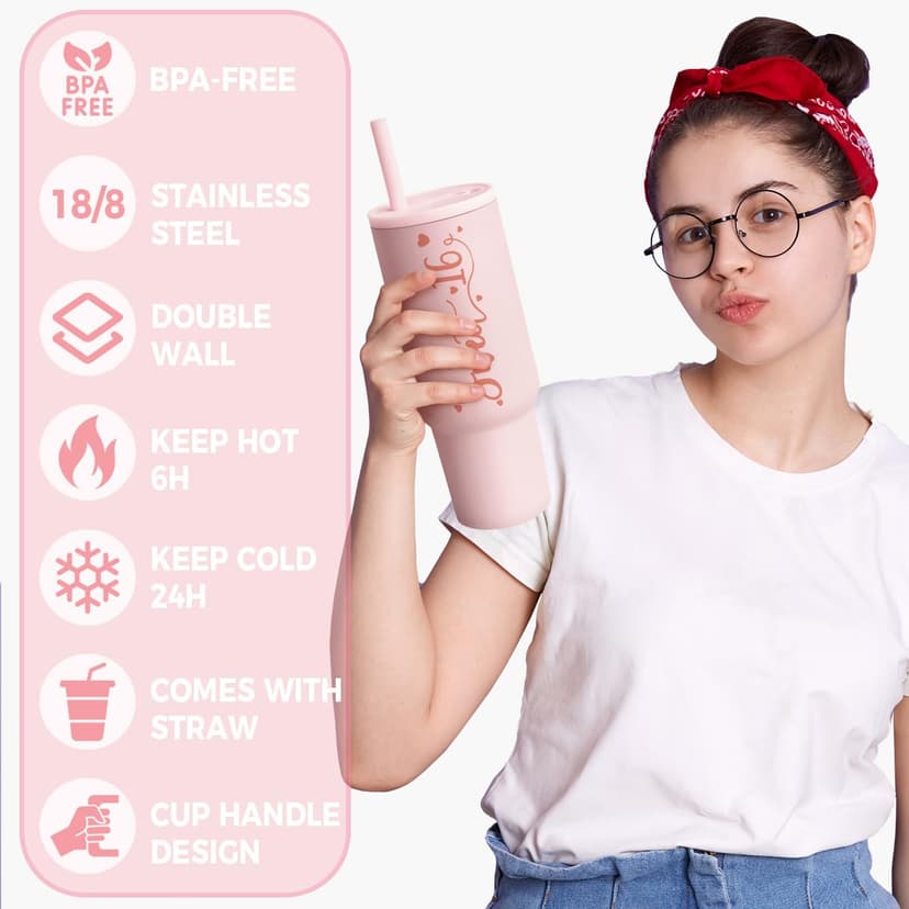 Sweet 16 Gifts for Girls - 16 Year Old Girl Gifts - Happy 16th Birthday Party Decorations for Girls Pink - 11 Pieces Unique Sweet Sixteen Gift for Teen Girl, Daughter, Niece, Granddaughter