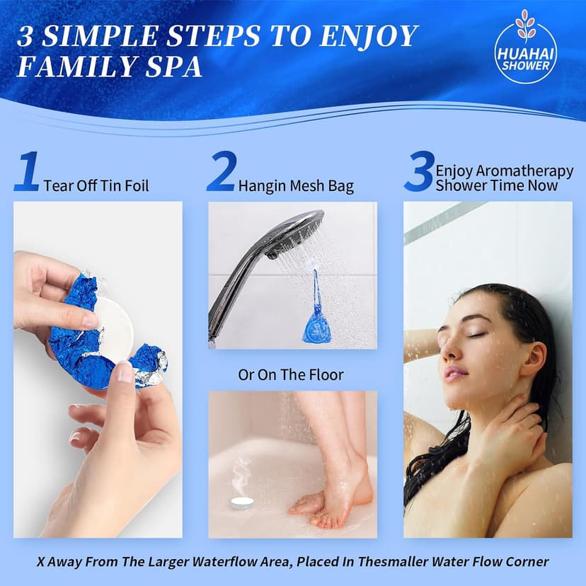 Luxury Home Spa Practical Gifts for Wife Mom Women Her, Christmas Stocking Stuffers, White Elephant, Self Care- Relaxation Steamers Aromatherapy 10 Pack, Gifts for Wife Christmas B0CBPJCZSJ