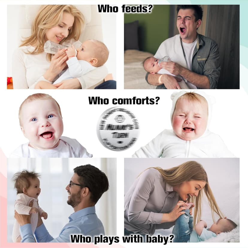 Baby Shower Gifts Parents Decision Coins for New Mom&Dad,Funny New Baby Gifts New Mom Gifts New Parents Gifts for Couples,Postpartum Gifts for Mom Essentials