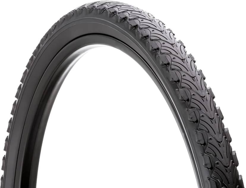 Schwinn Replacement Bike Tire, 26" x 2.0" Hybrid Bike Tire, Wider Tread Knob Spacing, Combination Tread, Fits Internal Rim Widths 19mm to 29mm, PSI Range 40 to 65