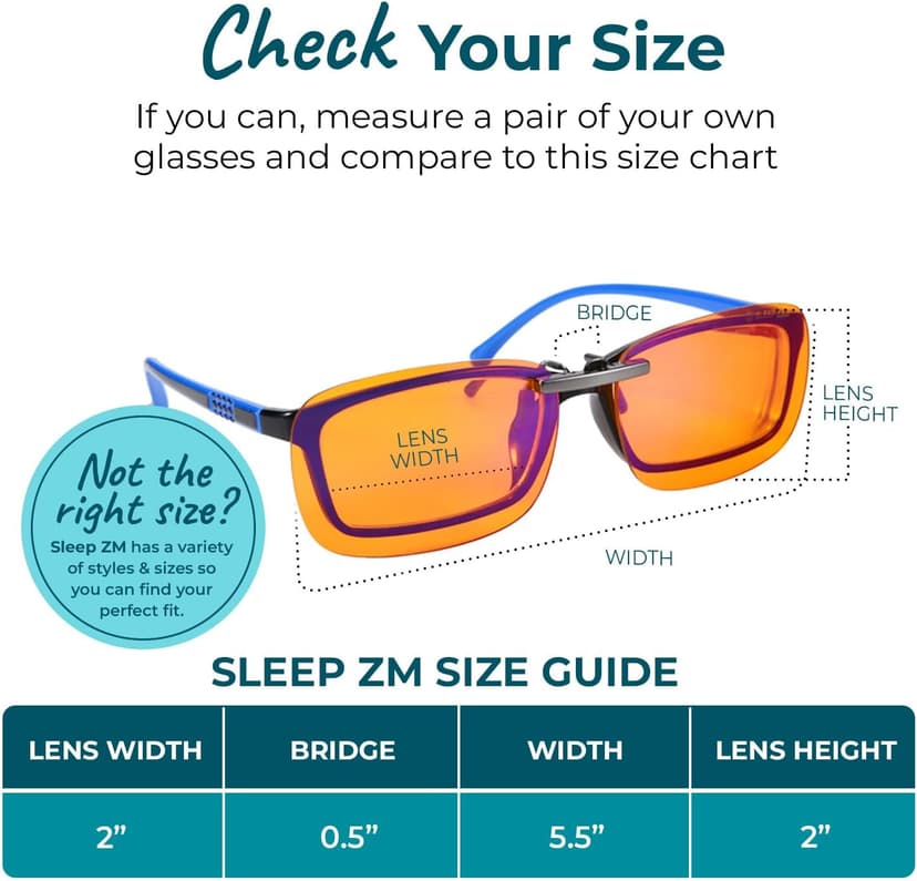 Blue Light Blocking Glasses for Women + Men - Better Sleep + Anti Eye Strain Protection - Computer Screens & Gaming - Metal Clip On - 99% Night-time Amber Lens